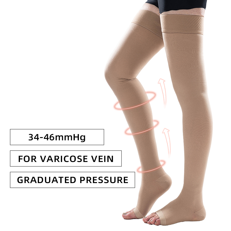 1Pair Thigh High Open Toe Medi - đánh giá và giá Compression Sock Medical