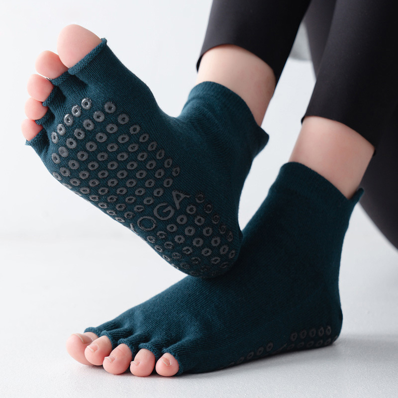 Yoga Socks Half Toe Anti-Slip  - đánh giá và giá Grip Sock Yoga
