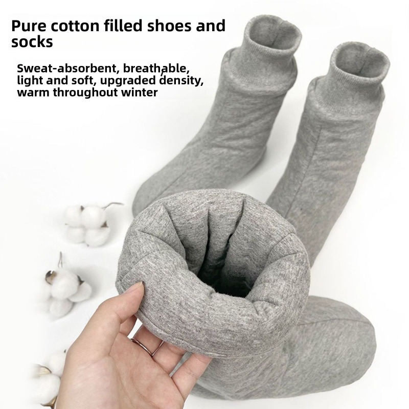 Xinjiang Cotton Thick Thermal  - đánh giá và giá Thermal Sock Winter