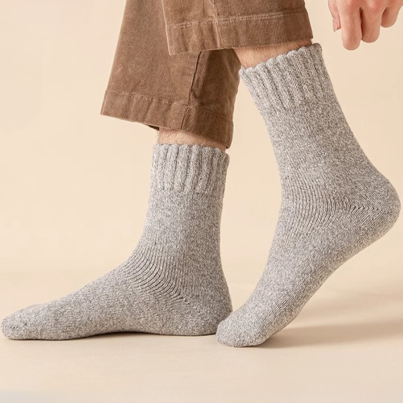 5 Pairs Solid Color Pattern Me - đánh giá và giá Thermal Sock Winter