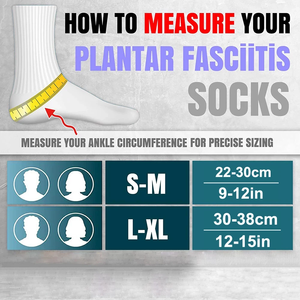 1Pair Plantar Fasciitis Compre - đánh giá và giá Ankle Brace Sock