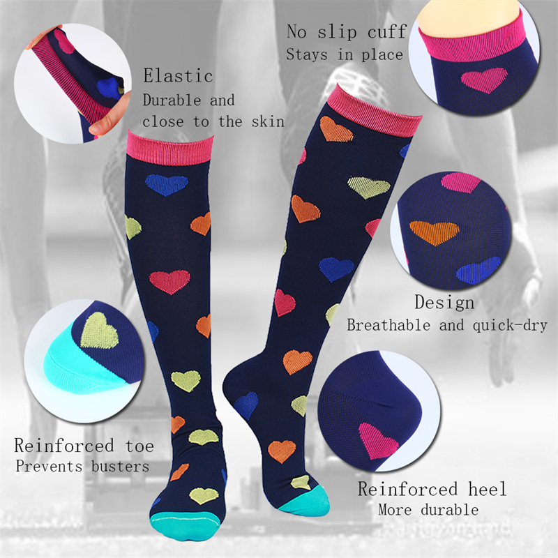 S-XXL 3 Pairs Free Shipping Nu - đánh giá và giá Compression Sock Medical